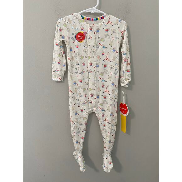 New Magnetic Me Baby Baby Footie Pajamas Size 12-18 Months - Picture 1 of 4